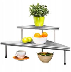 WENKO Konyhai Polc Fém sarok 2 szint (2045030500)