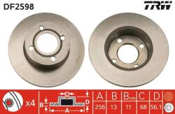 TRW Disc frana TRW DF2598 (DF2598) - fixbox