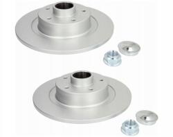 Delphi hátsó féktárcsák, 290mm, ABS jeladó gyűrűvel, tömör