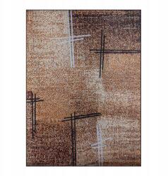 Tb-Carpets Szőnyeg 160X220 Nappali Szoba Bézs Barna Csúszásgátló Szőnyeg Divatos (MIĘKKI DYWAN BCF)