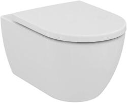  Set vas wc suspendat Ideal Standard Ellisse Rimless cu capac soft close alb (T569201)