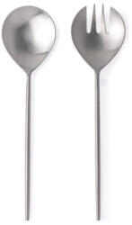Bizzotto Set 2 linguri servire salata otel argintiu satinat Bronte 7x27, 1h; 7x27, 1h (0555442) Tacam