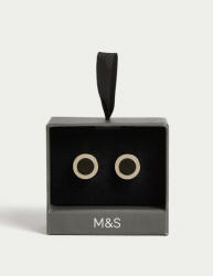 Marks & Spencer Кръгли ръкавели с копчета Marks & Spencer в сребристо Marks & Spencer | Srebaren | МЪЖЕ | ЕДИН РАЗМЕР
