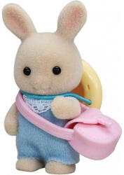 EPOCH Figurina Sylvanian Families cu accesorii - Bebe Iepuras Milk (SF5413) Figurina