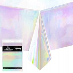  Fólia Asztalterítő Téglalap Alakú Opálos Ezüst 137X274cm Nagy