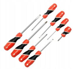 TOYA Csavarhúzó Készlet 8db-os Lapos Keresztszemes S2 58 Hrc YT-25966 (25966)