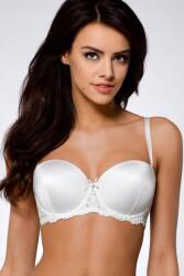 Ava 1456 bardot melltartó, merevítős, fehér, Size 65G (AV-1456)