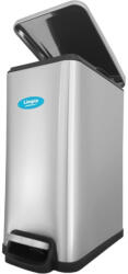 Limpio Cos de gunoi inox Limpio 10L, Soft Close, Dreptunghiular, cu Pedala Cos de gunoi