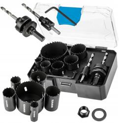 GRAPHITE Készlet 9el. Bi-fém Lyukasztók CO8% 19/25/30/35/40/68mm 57H921 (57H921)