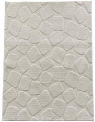 Heinner Covor, model in relief, Stone 80x150 CRM (HR-STNRUG80-CRM) - forit Covor