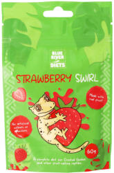  Blue River Diets Strawberry Swirl | Prémium epres komplett eledel gyümölcsevő gekkók számára - 60 g