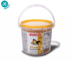  Dajana Pond Pellets Extra | Teljes értékű úszó pellet kerti tavi halak részére - 5 liter (500 g)
