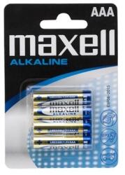 Maxell - Elem - Alkáli elem, 4db AAA (LR03), 1, 5V (no mercury) - 18721 (18721)