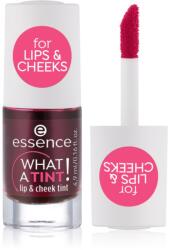 essence WHAT A TINT! folyékony arcpír és szájfény árnyalat 01 Kiss From A Rose 4.9 ml