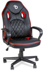  Gamer szék karfával - fekete / piros - 71 x 53 cm / 53 x 47 cm