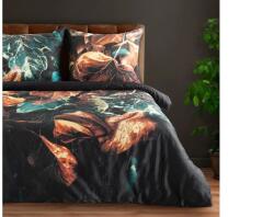  Eva16 mako-szatén ágyneműhuzat Fekete 160x200 cm - 70x80 cm 2db - pepita