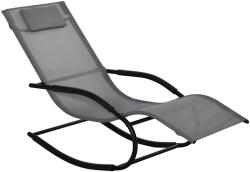 Outsunny Sezlong Balansoar Gravitație Zero, Design Ergonomic, Cadru Metalic și Pernă din Textilen, Relaxare Optimă, Gri | Aosom Romania (84B-681CG) Balansoar
