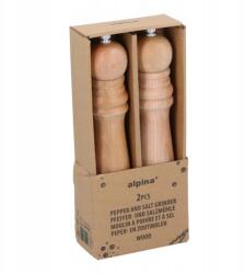 Alpina Só/borsdaráló 2db 10x4, 5x25cm 376gr fa/műanyag PET Alpina (871125256918) (871125256918)