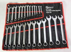 GEKO Csillag-villáskulcs készlet, 25 db, 6-32 mm (5901477108433)