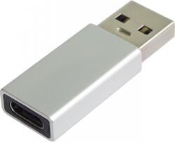 PremiumCord USB 2.0 Type C Átalakító Szürke 3cm kur31-33 (kur31-33) (kur31-33)