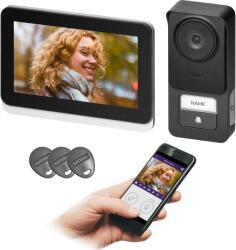 ORNO Philips WelcomeEye Connect 3, Videós Ajtóbejáró Készlet, 2 Vezetékes, 7", Wi-Fi, Érintőképernyő, 3K, RFID