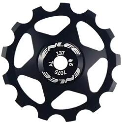 Enlee Sport ipari csapágyas váltógörgő, alumínium, 1db, 13T, fekete