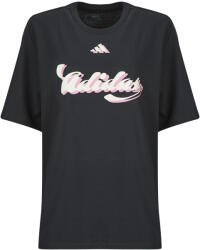 adidas Tricouri mânecă scurtă Femei HOUSE OF TIRO GRAPHIC T-SHIRT adidas Negru EU M