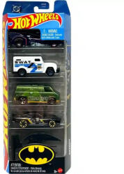 Mattel Hot Wheels kisautók 5 darabos szett - Batman (JKG08) - jatekbirodalom
