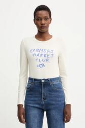 Max Mara hosszú ujjú ALIAS - bézs S - answear - 24 490 Ft