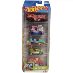 Mattel Hot Wheels kisautók 5 darabos szett - HW Fun Park (JBJ88) - jatekbirodalom