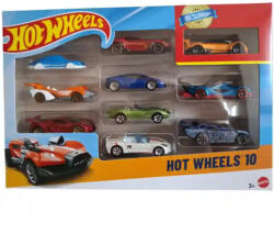 Mattel Hot Wheels kisautók 10 darabos szett (54886-06) - jatekbirodalom