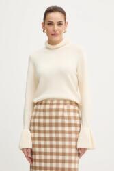 Luisa Spagnoli gyapjú pulóver - bézs M - answear - 76 990 Ft