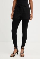 coperni nadrág Hybrid Rib - fekete 38