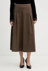 Hoss Intropia szoknya - barna L - answear - 28 490 Ft
