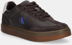 Calvin Klein bőr sportcipő CLASSIC CUPSOLE LACEUP WT MIX - barna Férfi 42