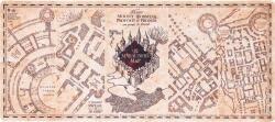 Harry Potter - Marauders Map - gamer egérpad asztalra (8435497262174) (8435497262174)