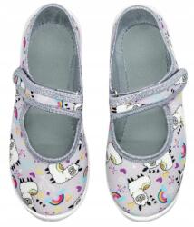 Raweks Tépőzáras papucs Alpaki szürke Raweks D36 26