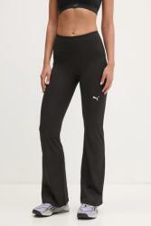 PUMA sportos leggings női Essential Bootcut - fekete XS