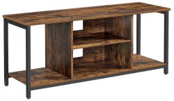 Brius Comoda TV pentru televizor pana la 60 inch, stil industrial, 120x40x50 cm, maro rustic (EZ-LTV060B01) Comoda