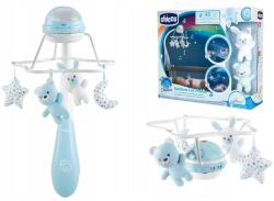 Chicco körhinta Rainbow kiságyhoz 3az1ben- dallamok, távirányító, szivárvány projektor (CHICZ-0934)