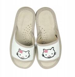 Nowo Kitty Gyerek papucs Lányoknak méret 35 (N121-WHITE/35)