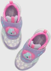 Skechers gyerek sportcipő GLIMMER KICKS - lila 22
