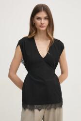 TWINSET felső - fekete 34 - answear - 22 990 Ft
