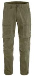 Fjällräven ABISKO HYBRID TRAIL TROUSERS ZIP-OFF MEN Pantaloni Laurel Green 56/REG