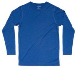 Devold Breeze Shirt Men (180-221) Tricou cu mânecă lungă 250A ROYAL L