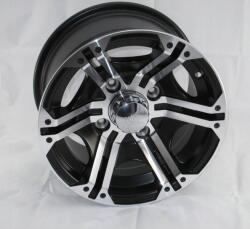nieznany producent SX-Alloy AR212 Felni 12x7, 4+3 offset, 4/110 furatokkal, Yamaha Grizzly 700 QUAD-hoz (Alloy SX212 12x7 4/110)