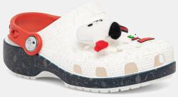 Crocs gyerek papucs CROCS CLASSIC PEANUTS CLOG - fehér 23/24