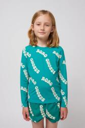 Bobo Choses gyerek hosszúujjú fürdőruha felső Wavy - türkiz 99/110