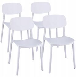 Jumi 4 x Lara szék, fehér (SD-322882)