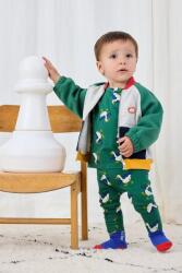 Bobo Choses csecsemő melegítőfelső pamutból Tic Tac Toe - szürke 68